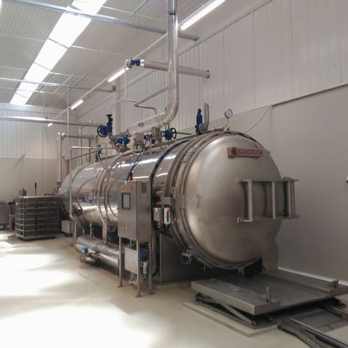 Cuocitore industriale a vapore - Gaictech - per tonno / in acciaio inossidabile