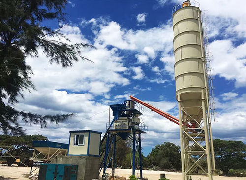 Centrale di betonaggio stazionario - HZS35 - Henan YCZG Machinery Manufacture Co.Ltd