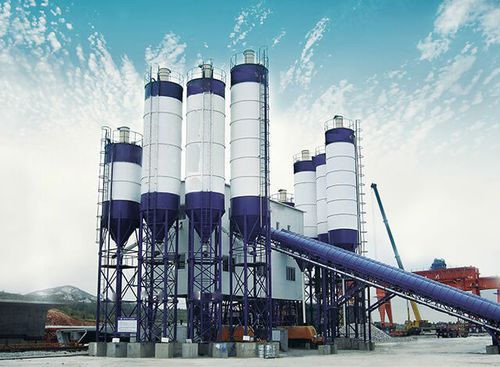Centrale di betonaggio stazionario - HZS180 - Henan YCZG Machinery Manufacture Co.Ltd - compatto