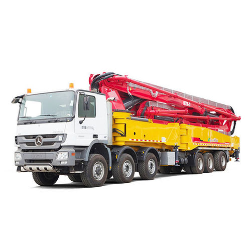 Pompa autocarrata per calcestruzzo mobile - Henan YCZG Machinery Manufacture Co.Ltd - per cantiere / a pistone / ad uso industriale
