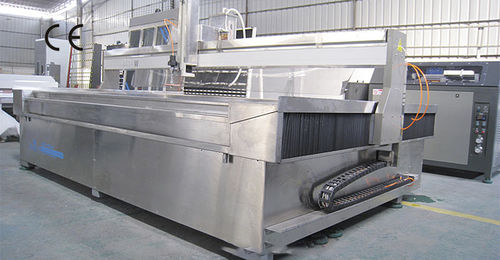 Macchina da taglio a getto d'acqua - SKWJ series - SANKEN glass machine - per acciaio inossidabile / per alluminio / per ferro