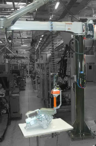 Braccio manipolatore elettrico - Yaplex Ltd - servocomandato / con sistema di serraggio / per componenti meccaniche