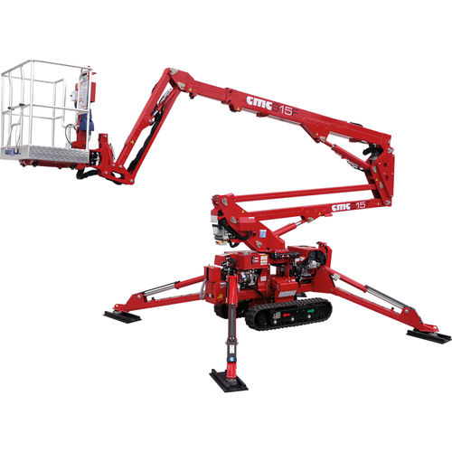 Piattaforma a ragno cingolata - S15F - CMC Lift - semovente / elettrica / con motore diesel