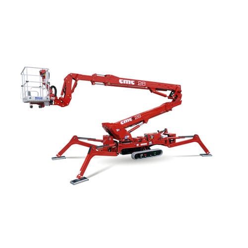 Piattaforma a ragno cingolata - S28 - CMC Lift - semovente / elettrica / diesel