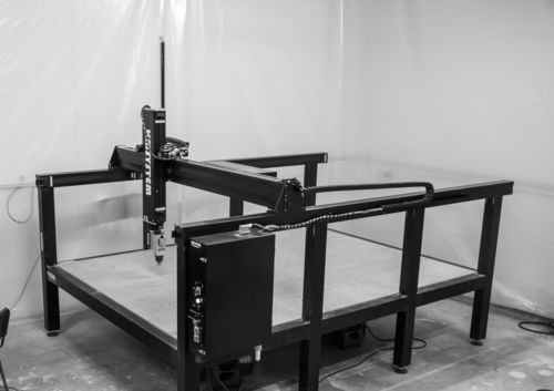 fresatrice CNC e macchina di fabbricazione additiva 3 assi - KMSYSTEM