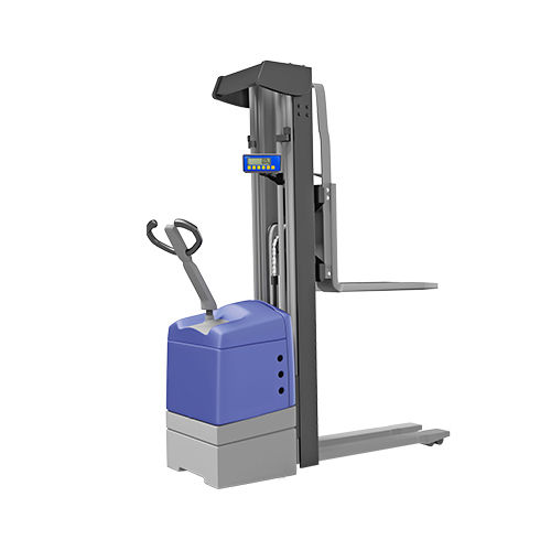 Accatastatore elettrico - ST6 - Griptech GmbH - a guida a bordo / con piattaforma / pesatore