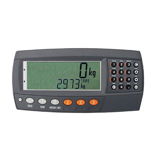 Indicatore di peso digitale - R420 - Griptech GmbH - display LCD / ad incastro / robusto