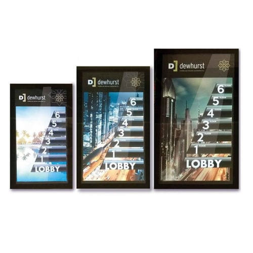 Display informativo LCD - US1 - Dewhurst - con touch screen capacitativo / 1920 x 1080 / Full HD