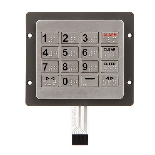 Tastiera numerica 16 tasti - MA11  - Dewhurst - ad incastro / IP66
