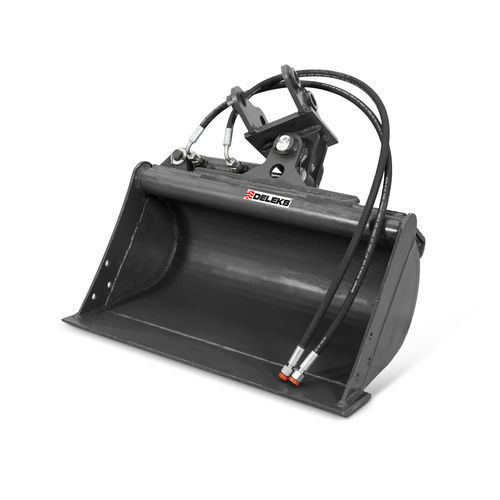 Benna per la pulizia dei fossati - M100B600TILT - DELEKS - per escavatori / inclinabile