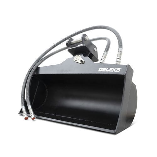 Benna per la pulizia dei fossati - M180B800TILT - DELEKS - per escavatori / inclinabile
