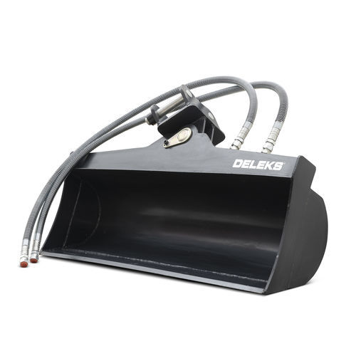 Benna per la pulizia dei fossati - M180B1000TILT - DELEKS - per escavatori / inclinabile
