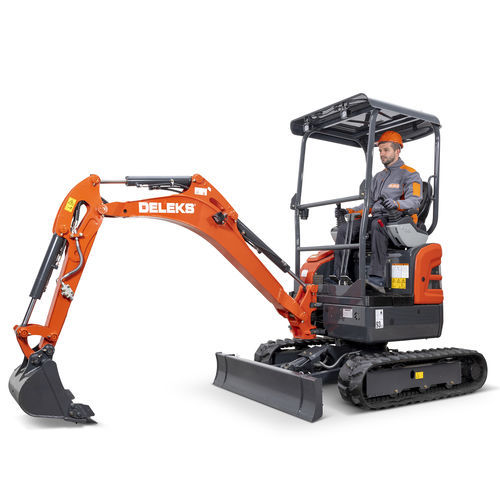 Miniescavatore - S180 - DELEKS - cingolato / diesel / per cantiere di costruzione