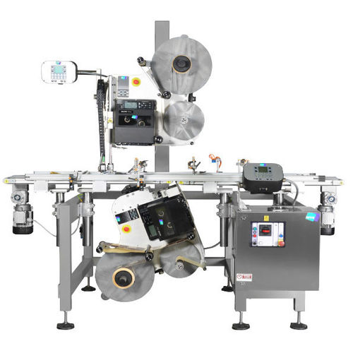 Macchina di etichettatura automatica - Arca Labeling Marking - per applicazione sulla parte superiore del prodotto / per l'industria agroalimentare