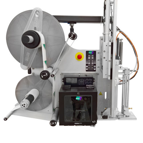 Stampante-applicatore di etichette per applicazione laterale - ADVANCED 4.0 - Arca Labeling Marking - per applicazione sulla parte superiore del prodotto / per applicazioni automobilistiche / per prodotti cosmetici