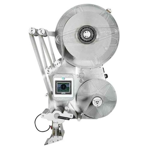 Applicatore di etichette automatico - Wind 4.0 - Arca Labeling Marking - per l'industria delle bevande / per etichette adesive / ad alta velocità
