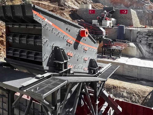Vaglio per setacciatura a secco - BKE series - Boratas Machinery - per setacciatura bagnata / per miniere / per il riciclaggio