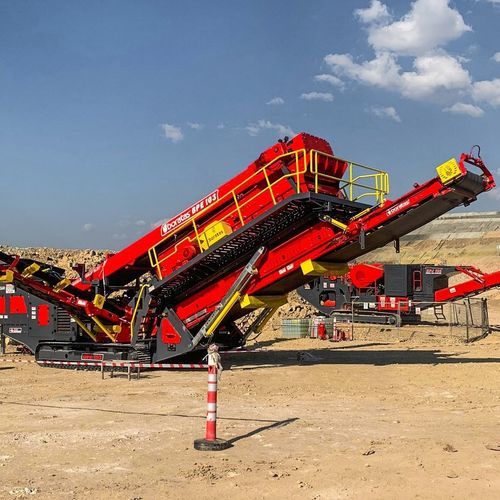 Vaglio per setacciatura a secco - BPE103 - Boratas Machinery - di processo / per cantiere di costruzione / per miniere