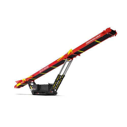 Trasportatore a nastro - BPB200 - Boratas Machinery - idraulico / inclinato / da trasporto