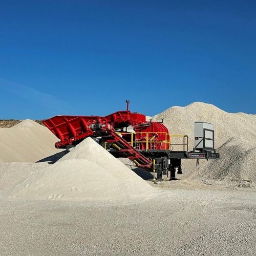 Frantoio a flagelli - BLH14 - Boratas Machinery - mobile / per la produzione di sabbia / ad asse orizzontale