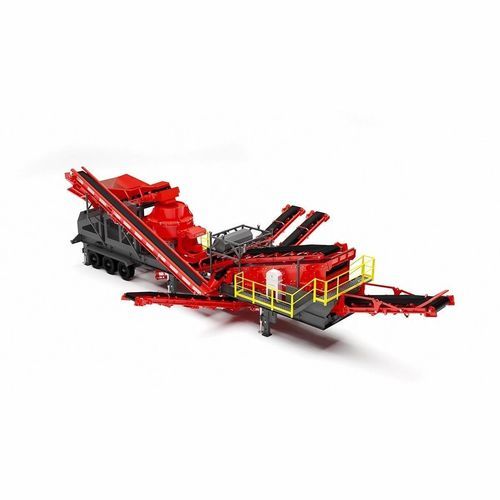 Frantoio a percussione ad asse verticale - BLV900-E4 - Boratas Machinery - mobile / per la produzione di sabbia / ad asse verticale