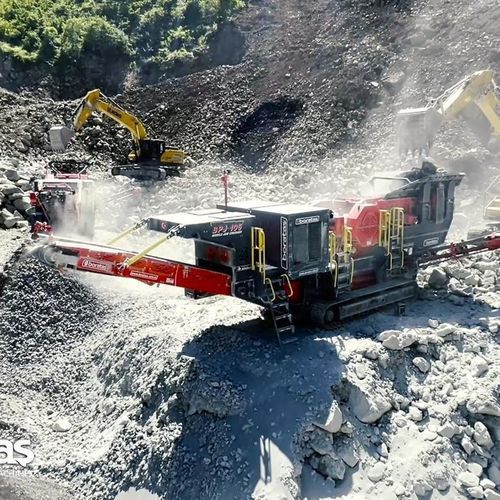 Frantoio a ganascia - BPJ106 - Boratas Machinery - mobile / con motore diesel / compatto