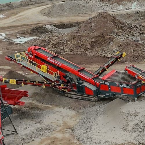 Vaglio di processo - BPE102 - Boratas Machinery - per miniere / per cernita / a vibrazione
