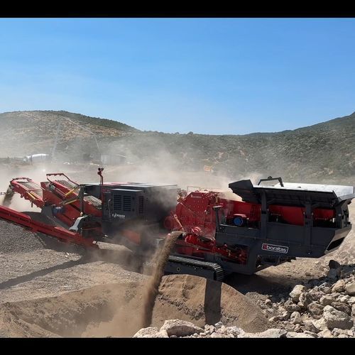 Frantoio a percussione - BPK100-S - Boratas Machinery - mobile / per prodotti edili / elettrico