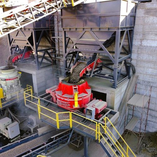 Frantoio a percussione ad asse verticale - VSI900 - Boratas Machinery - fisso / per la produzione di sabbia / ad alta capacità
