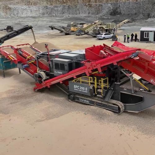 Frantoio a cono - BPC200-S - Boratas Machinery - mobile / secondario / cingolato