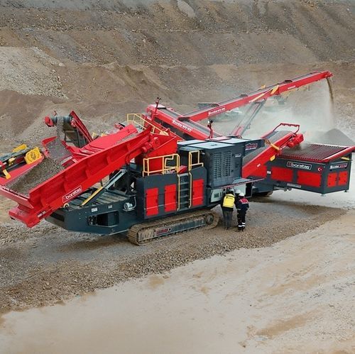 Frantoio a cono - BPC200 - Boratas Machinery - mobile / cingolato / per il settore terziario