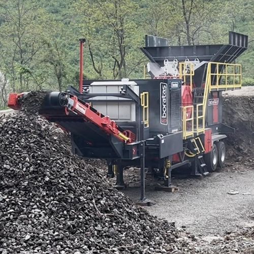 Frantoio a ganascia - BLJ106 - Boratas Machinery - mobile / primario / per pietre