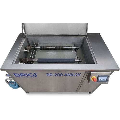 Macchina per pulizia per cilindri anilox - BR-200 ANILOX - BRIO Ultrasonics - ad ultrasuoni / da laboratorio / continua