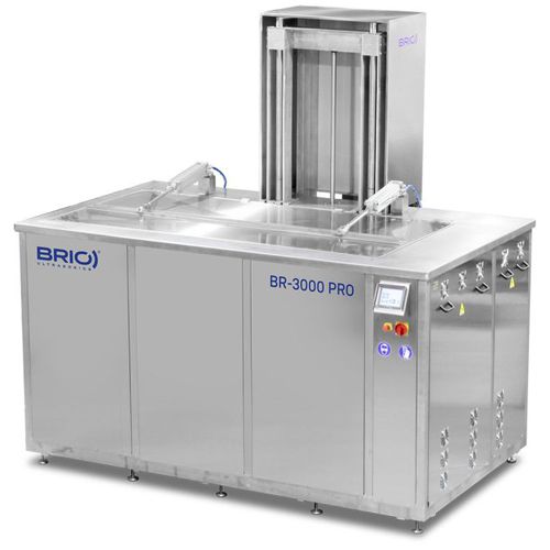 Lavatrice ad ultrasuoni con timer - BR-3000 PRO - BRIO Ultrasonics - per uso prolungato / per applicazioni automotive / per pulizia di pezzi