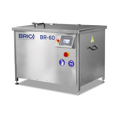 Macchina per pulizia ad ultrasuoni - BR-60 - BRIO Ultrasonics - manuale / industriale / in acciaio inossidabile
