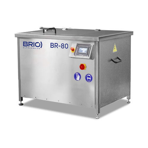 Lavatrice ad ultrasuoni con timer - BR-80 - BRIO Ultrasonics - per uso prolungato / per applicazioni automotive / per pulizia di pezzi