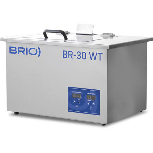 Lavatrice ad ultrasuoni benchtop - BR-30 WT - BRIO Ultrasonics - con timer / in acciaio inossidabile / per uso prolungato