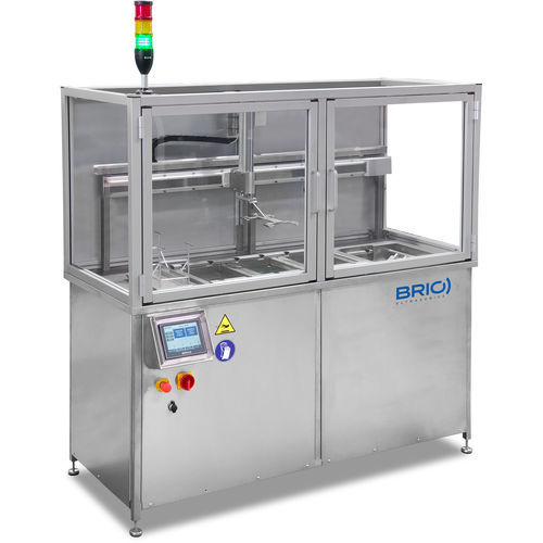 Macchina per pulizia ad ultrasuoni - BR-10 AMS - BRIO Ultrasonics - a immersione / automatica / manuale