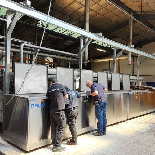Macchina per pulizia ad ultrasuoni - BR- 450 MS - BRIO Ultrasonics - a immersione / di pezzi / per applicazioni automotive