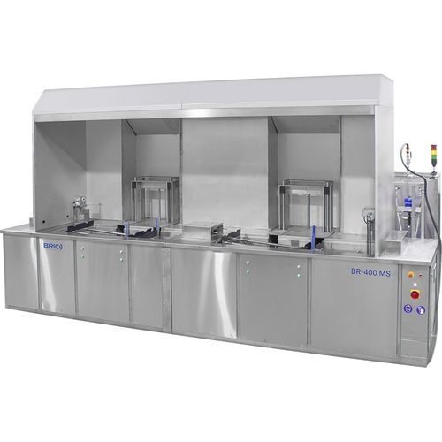 Macchina per pulizia ad ultrasuoni - BR-400 MS - BRIO Ultrasonics - industriale / di pezzi / per pezzi di grandi dimensioni