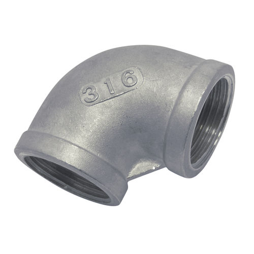 Tubazione a gomito in acciaio inossidabile - 8624 series - Marinetech Edelstahlhandel - 90°