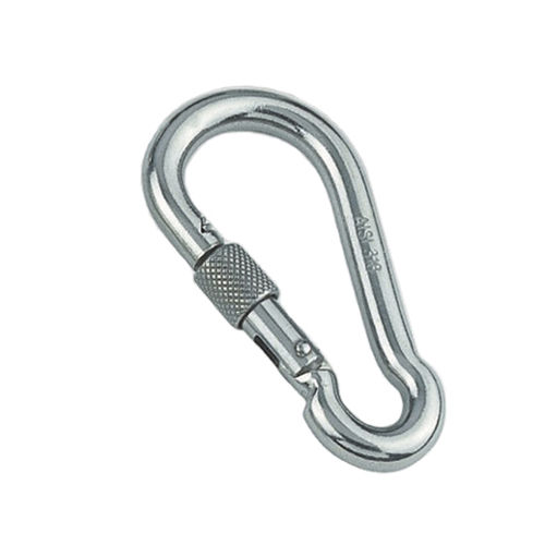 Moschettone con blocco - 814594 series - Marinetech Edelstahlhandel - in acciaio inossidabile / simmetrico