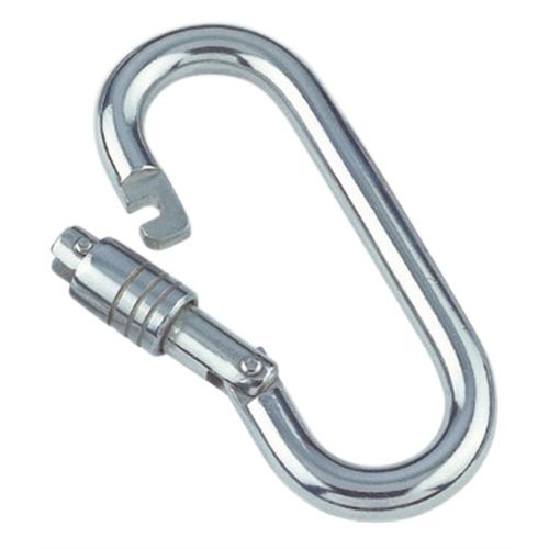 Moschettone con blocco - 8960 series - Marinetech Edelstahlhandel - in acciaio inossidabile / ovale
