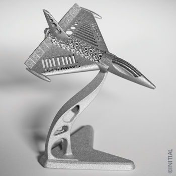 Stampa 3D per metallo - INITIAL - tramite sinterizzazione laser / DMLS / per il settore aerospaziale