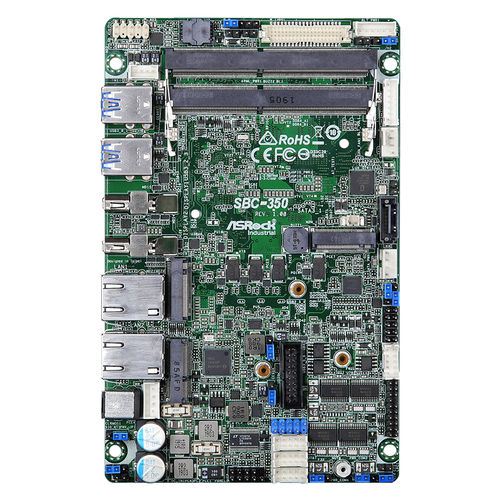 Computer monoscheda ATX - SBC-350 - ASRock Industrial - 3,5" / Intel® Core™ i7-8665UE / 8th Generation Intel® Core™