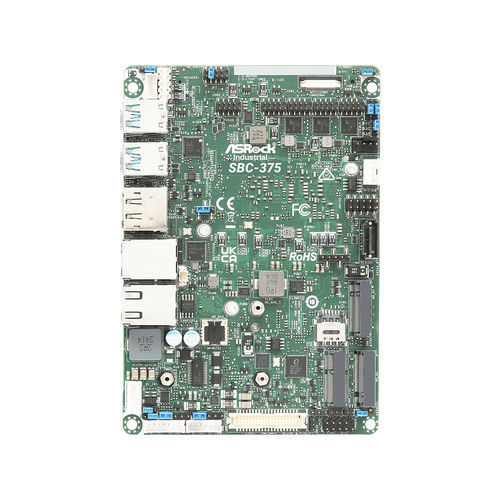Computer monoscheda 3,5" - SBC-375  - ASRock Industrial - Intel® Core™ Ultra / SATA3 / M.2 Key M