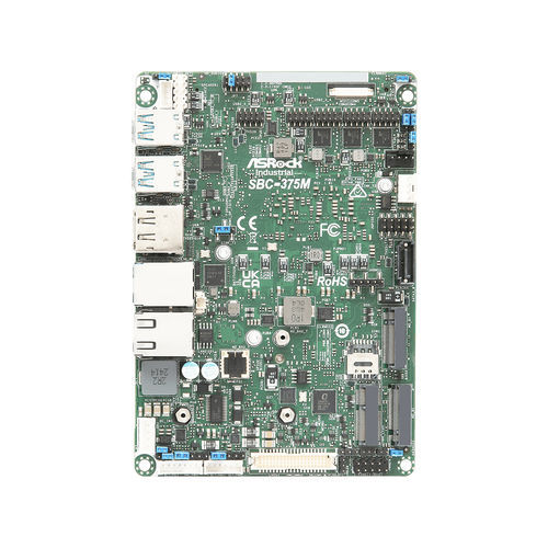 Computer monoscheda 3,5" - SBC-375M  - ASRock Industrial - Intel® Core™ Ultra / SATA3 / M.2 Key M