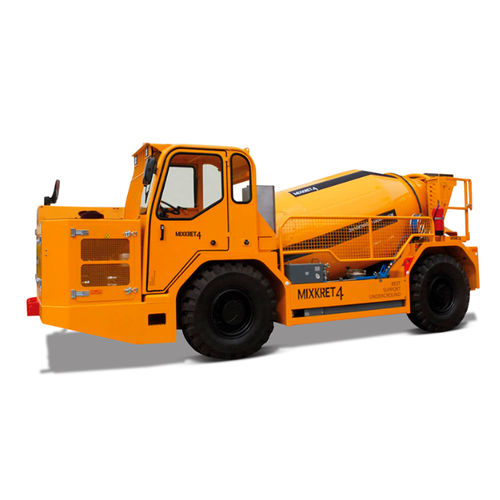 Camion betoniera per miniera sotterranea - MIXKRET 4 - Putzmeister - diesel
