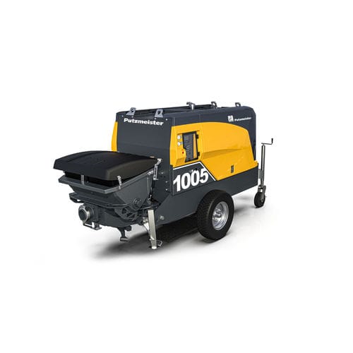 Pompa per calcestruzzo fissa - BSA 1005 D5 - Putzmeister - per cantiere / diesel / elettrica