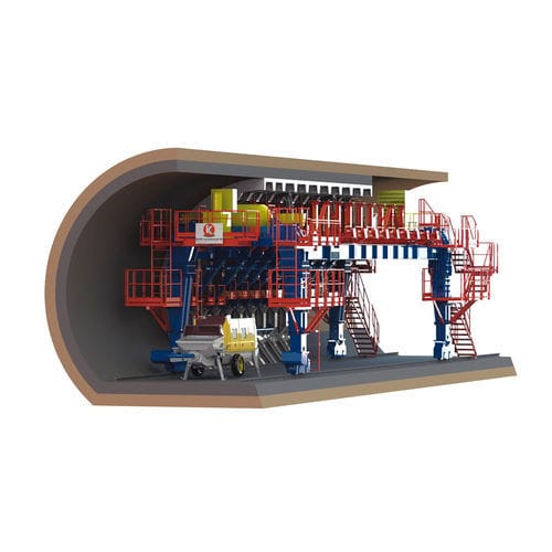 Cassaforma di tunnel - Formkret - Putzmeister